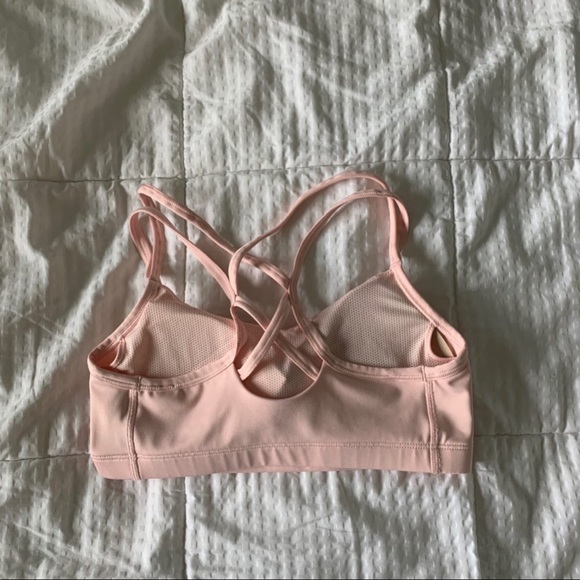 Light Pink Nike Sports Bra - Picture 2 of 2